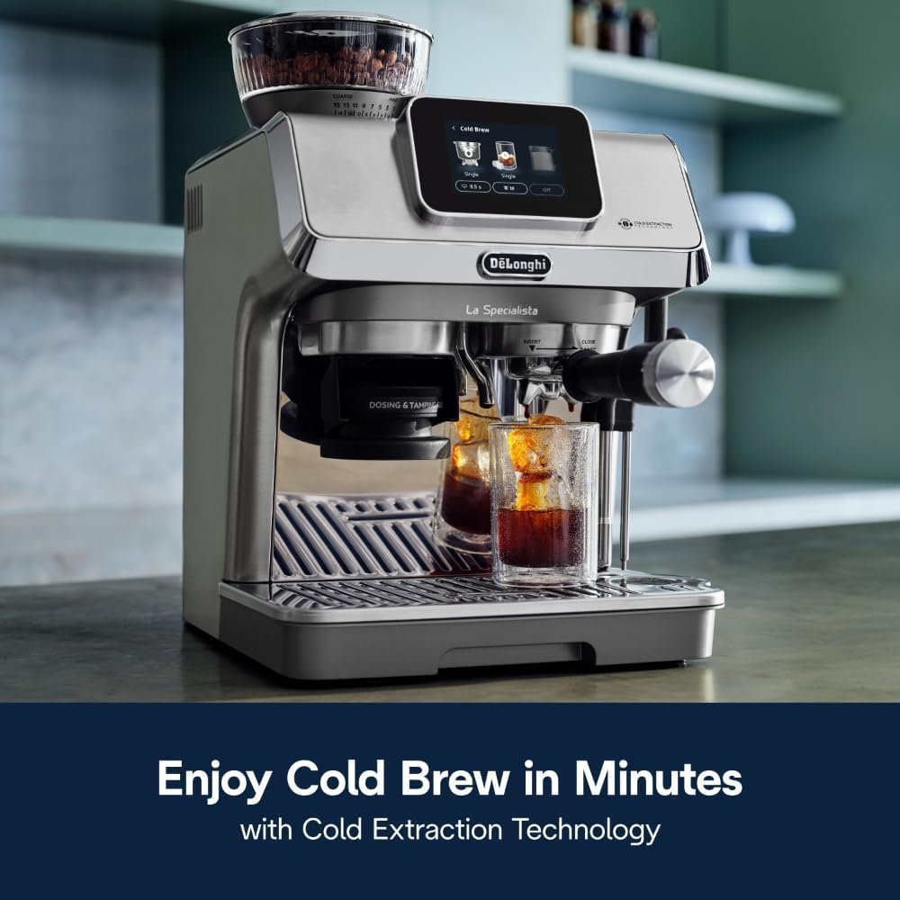 61DOltyNcGL._AC_SL1000_.jpg De'Longhi La Specialista Touch Espresso Machine with Cold Brew - Image 10