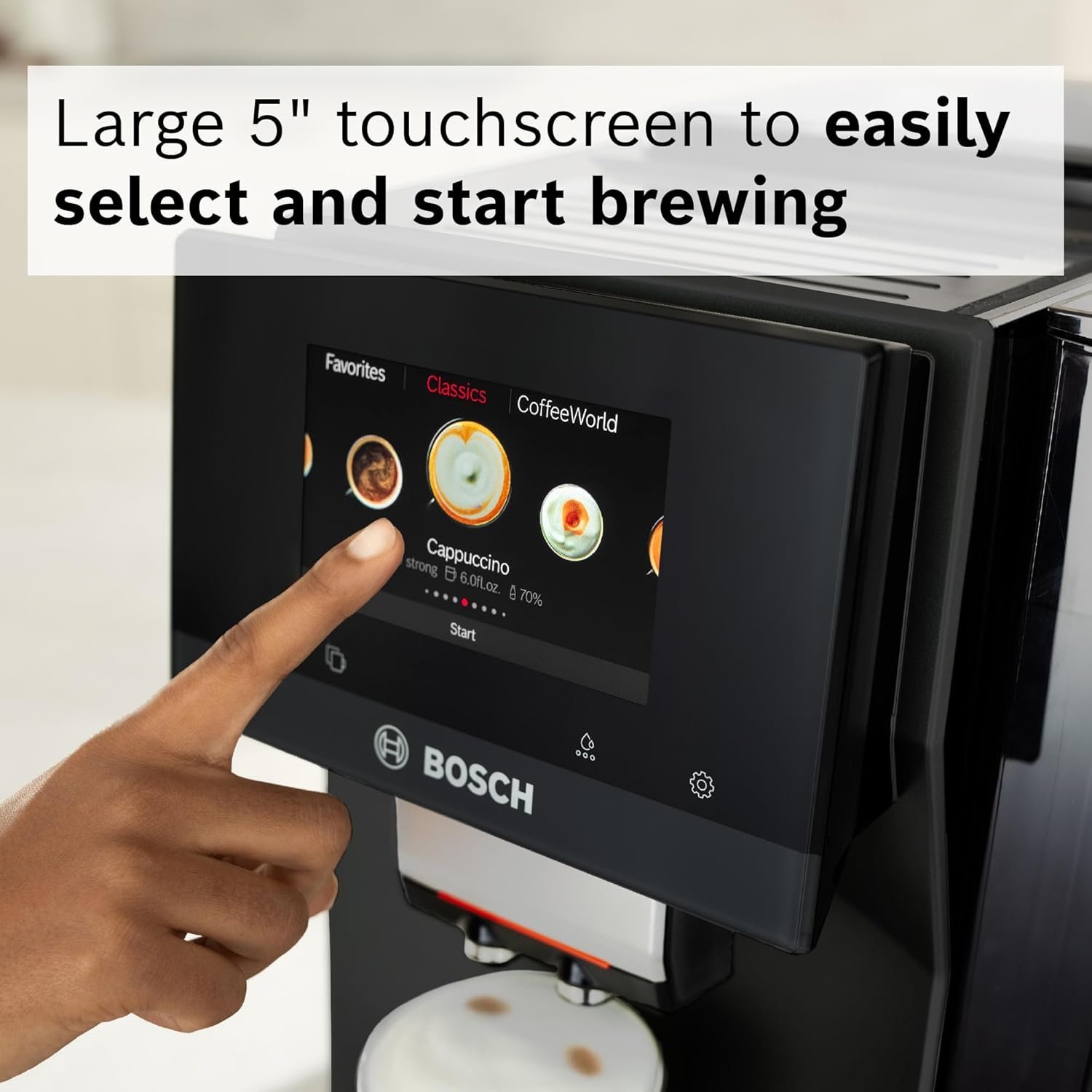 71lO7lHB9bL._AC_SL1500_.jpg Bosch 800 Series VeroCafe Fully Automatic Espresso Machine - Image 5