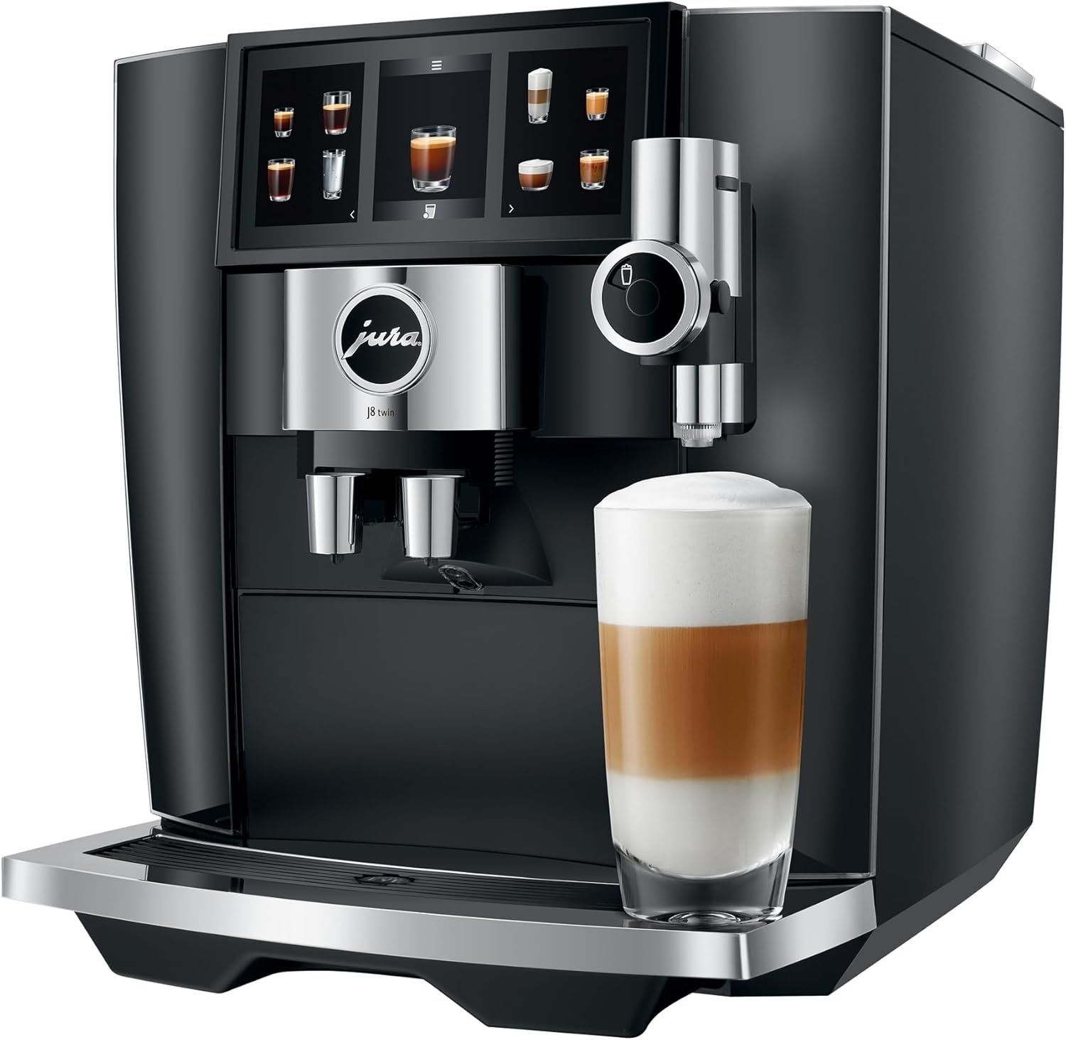 71t6sxHjEL._AC_SL1500_.jpg Jura J8 Twin Automatic Coffee Machine - Image 5