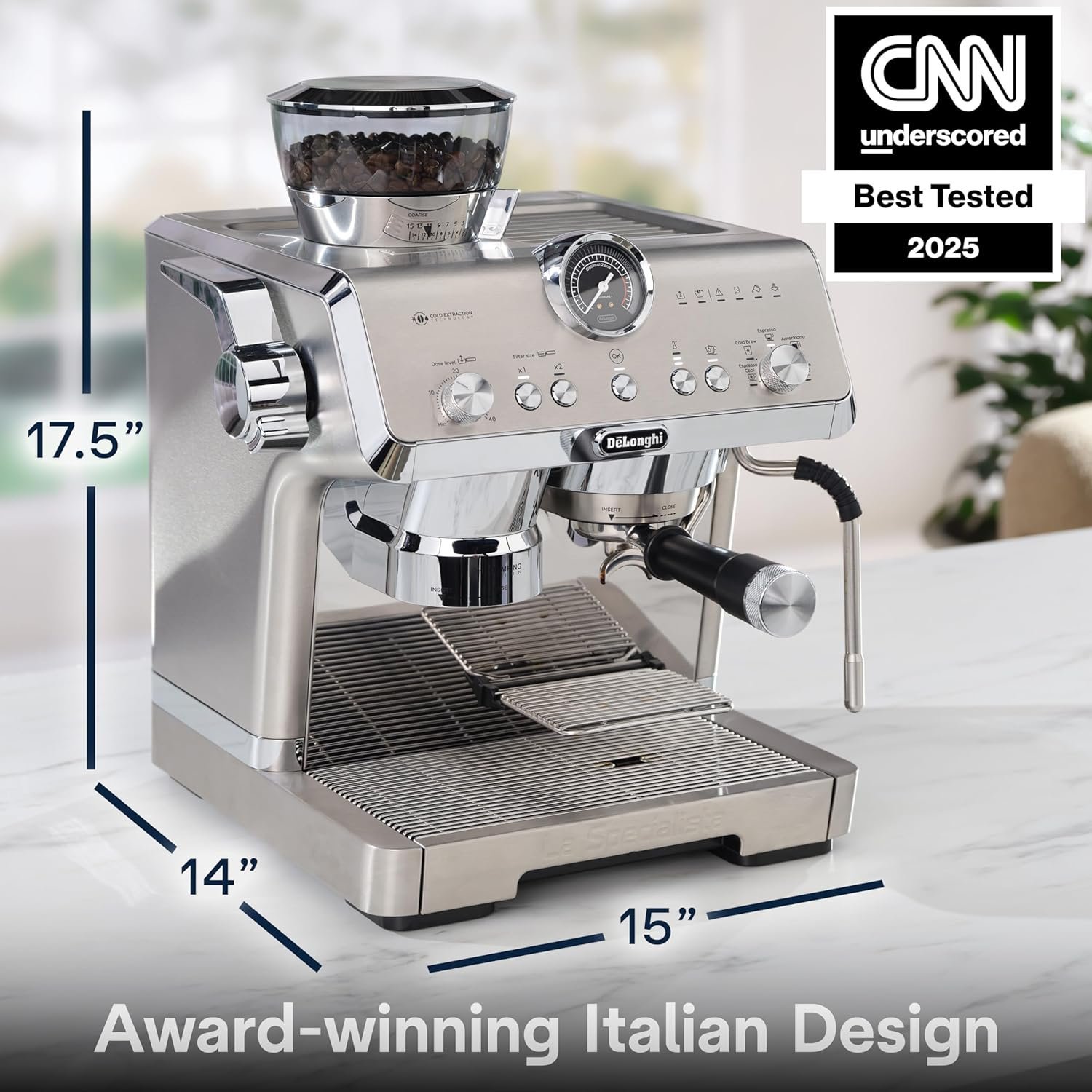 81GqXuzwaL._AC_SL1500_.jpg De'Longhi La Specialista Opera Espresso Machine with Cold Brew - Image 7