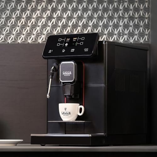 B093XWDT6S-2-1755803312572.jpg Gaggia Magenta Plus Super-Automatic Espresso Machine, 60 ounces,Black - Image 3