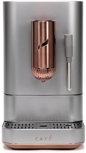 B09TPZGT5K-6-1755805740123.jpg Café Affetto Automatic Espresso Machine + Milk Frother | Built-In & Adjustable Espresso Bean Grinder | One-Touch Brew in 90 Seconds | Steel Silver, 1.2 Liter, (C7CEBBS2RS3) - Image 7
