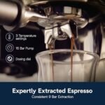 De'Longhi La Specialista Arte Evo Espresso Machine - Compact Cold Brew Coffee Maker with Grinder, Milk Steam Wand/Frother & Tamping Tools - Home Barista Kit for Lattes, Cappuccinos, Iced Coffee - Image 5