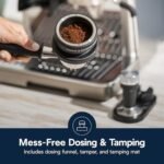 De'Longhi La Specialista Arte Evo Espresso Machine - Compact Cold Brew Coffee Maker with Grinder, Milk Steam Wand/Frother & Tamping Tools - Home Barista Kit for Lattes, Cappuccinos, Iced Coffee - Image 3