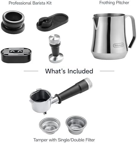 B0CCZQCNLJ-8-1755805134918.jpg De'Longhi La Specialista Arte Evo Espresso Machine - Compact Cold Brew Coffee Maker with Grinder, Milk Steam Wand/Frother & Tamping Tools - Home Barista Kit for Lattes, Cappuccinos, Iced Coffee - Image 8
